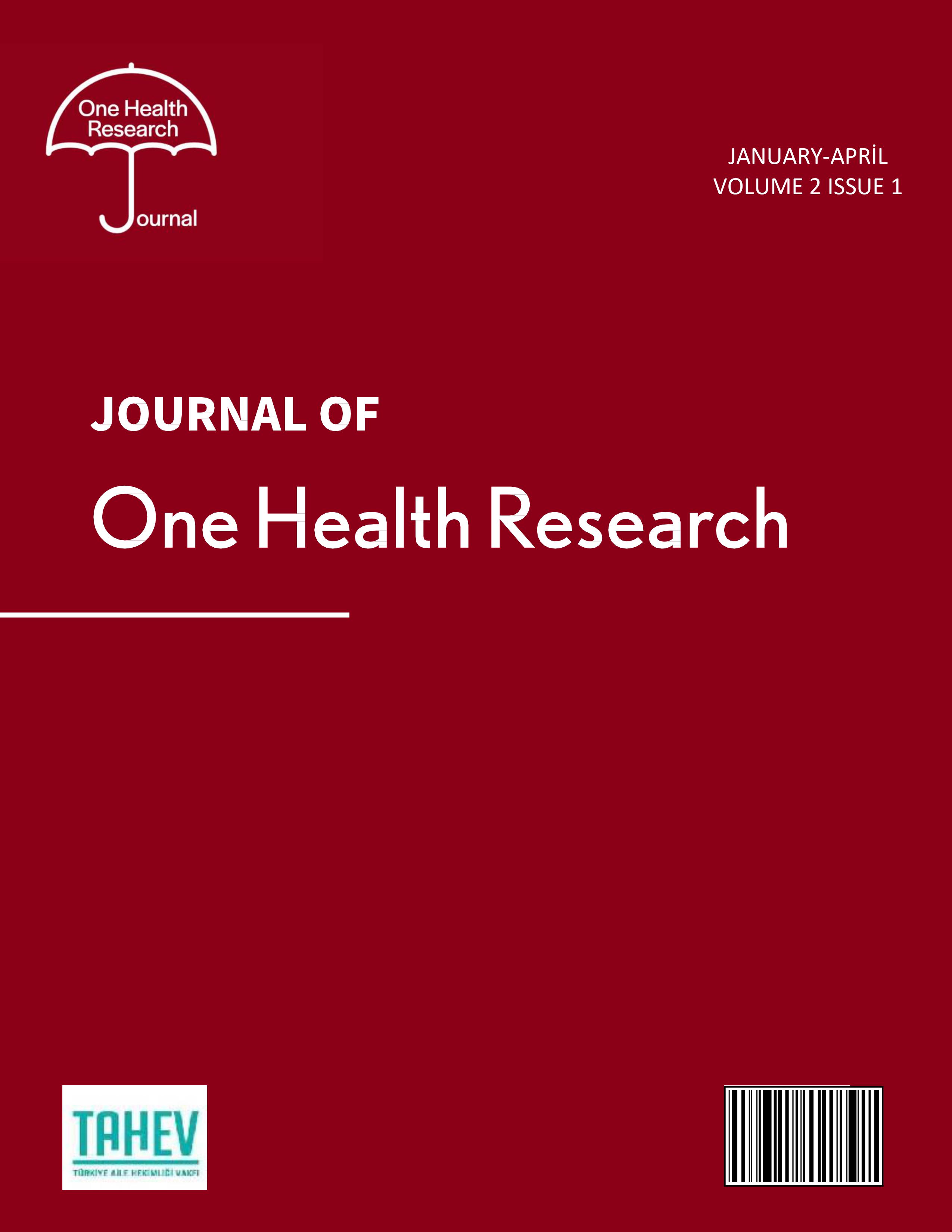 					Cilt 2 Sayı 1 (2024): Journal of One Health Research  Gör
				